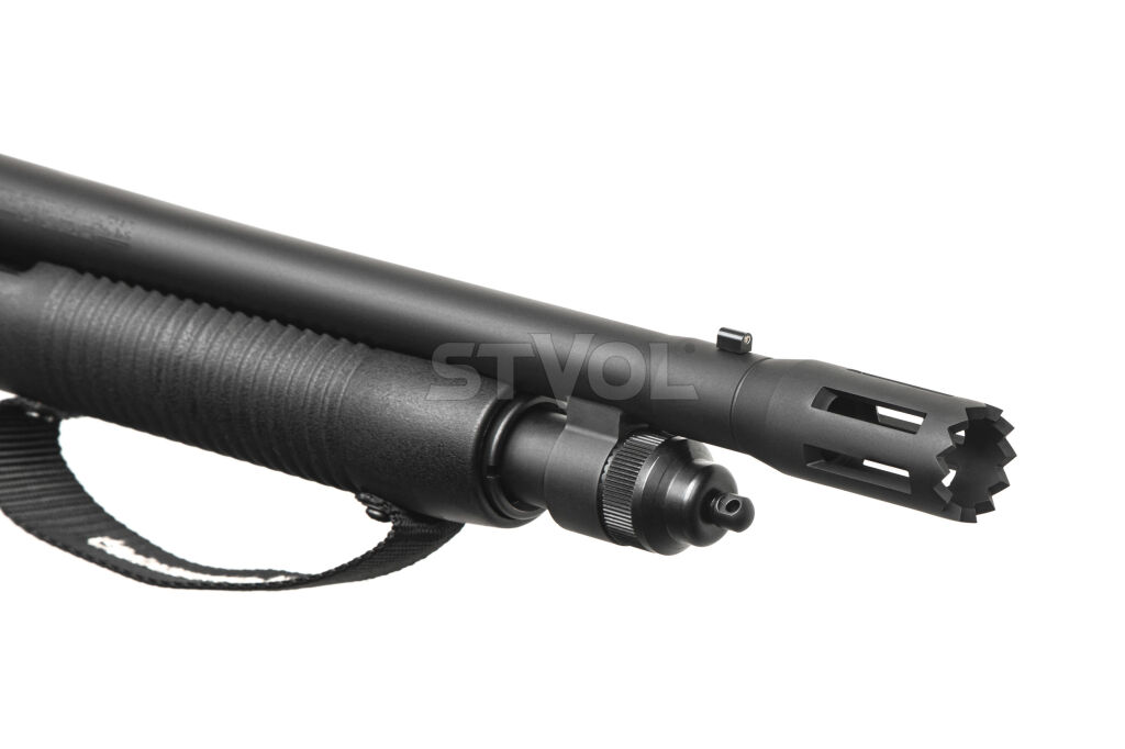 54124 Рушниця гладкоствольна Mossberg M500 Tactical к.12 18.5"Synt. фото 6
