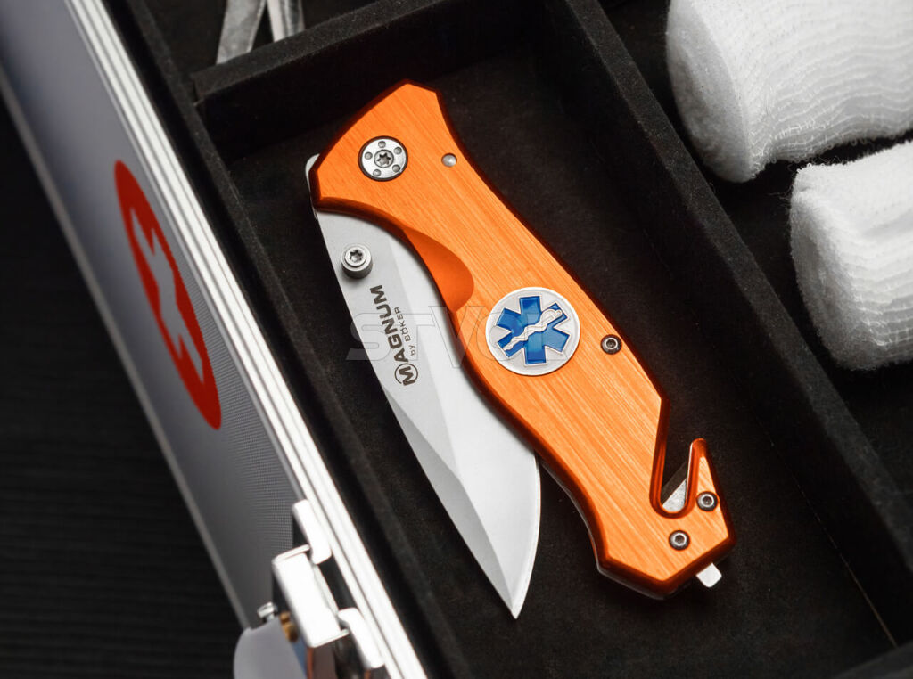Ніж Boker Magnum "Medic" Клинок 8.5 см. Скл. фото 2