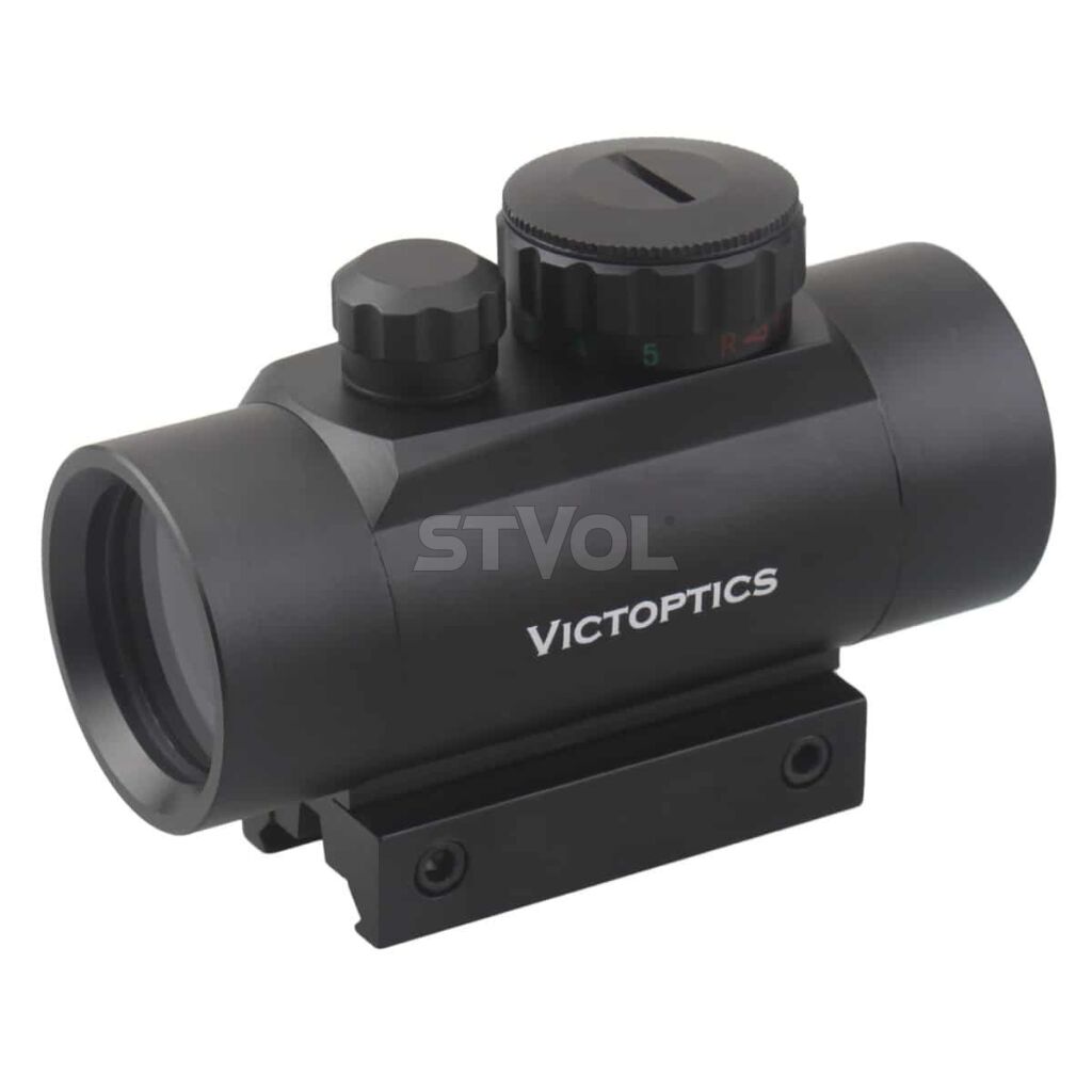 Приціл коліматорний Vector Optics 1x35 5МОА з червоним і зеленим підсвічуванням фото