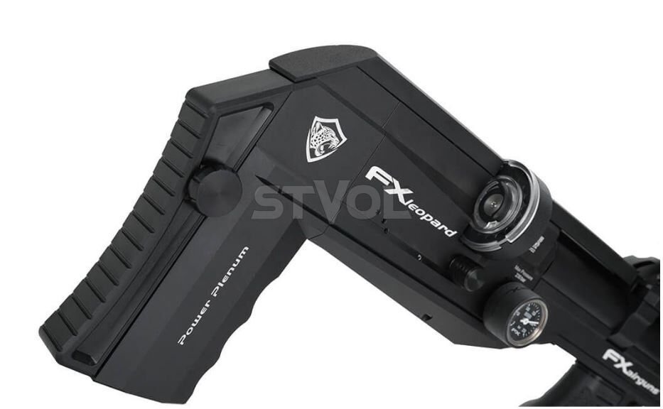 Пневматична редукторна гвинтівка FX Airgun Leopard Black STD Tube .177 кал фото 8