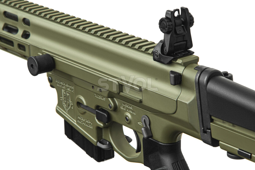 Карабин нарезной Robinson XCR-L 223REM 16" Gas Piston 1:7 Lightweight M-Lok Green Фото 6