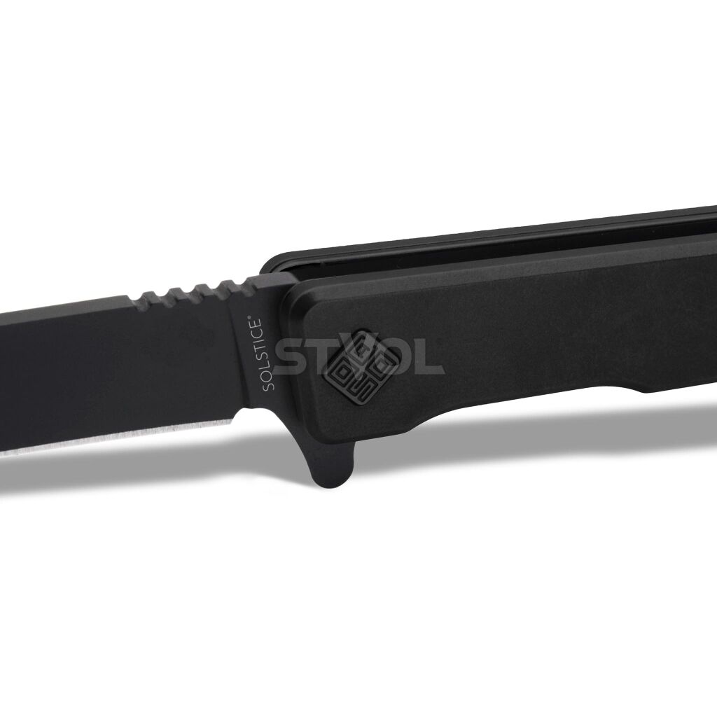 Ніж Ocaso "Solstice", Titanium, Black фото 2