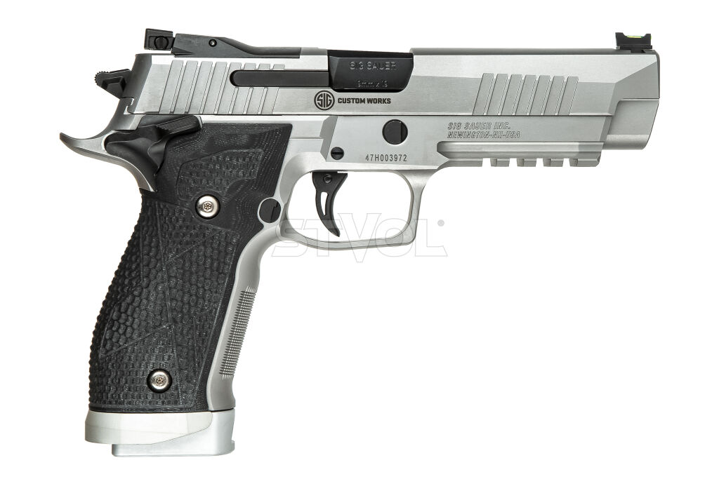 Пистолет спортивный Sig Sauer P226 XFIVE 9MM, 5IN, STAINLESS, BLACK G10, (3) 20RD STEEL MAG, MAGWELL Фото 5