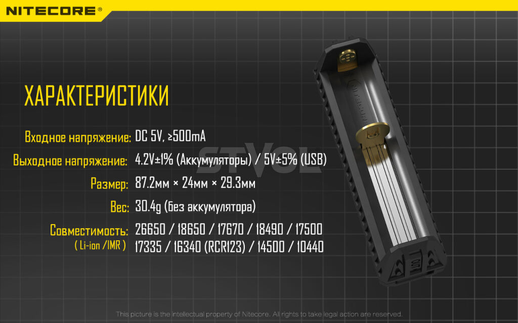 Зарядний пристрій 2 в 1 + Power Bank Nitecore F1 фото 14