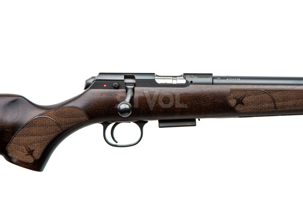 CZ 457 AMERICAN, кал. 17HMR, 630 мм, 5 rnd poly, 1/2x20 UNEF Карабін мисливський фото 3