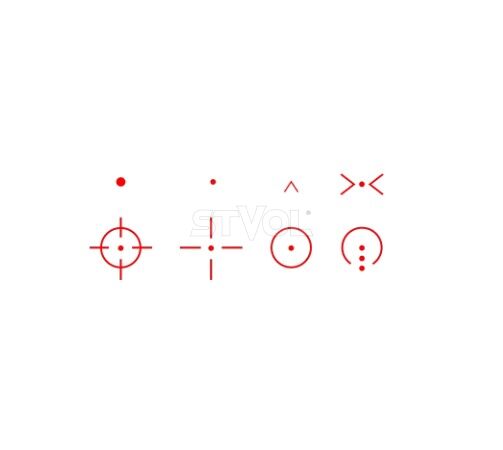 Приціл коліматорний Vector Optics SRD 1x27х39 EIGHT-RETICLE Red & Green Illum. фото 3