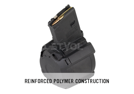 Магазин Magpul  PMAG D-60 AR/M4 5.56x45 Фото 6