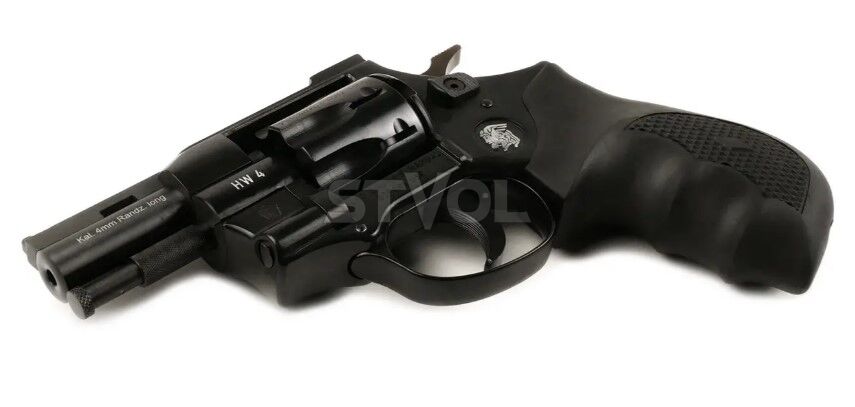 Револьвер под патрон флобера Weihrauch HW4, кал.4, 2,5" Combat grip Фото 5
