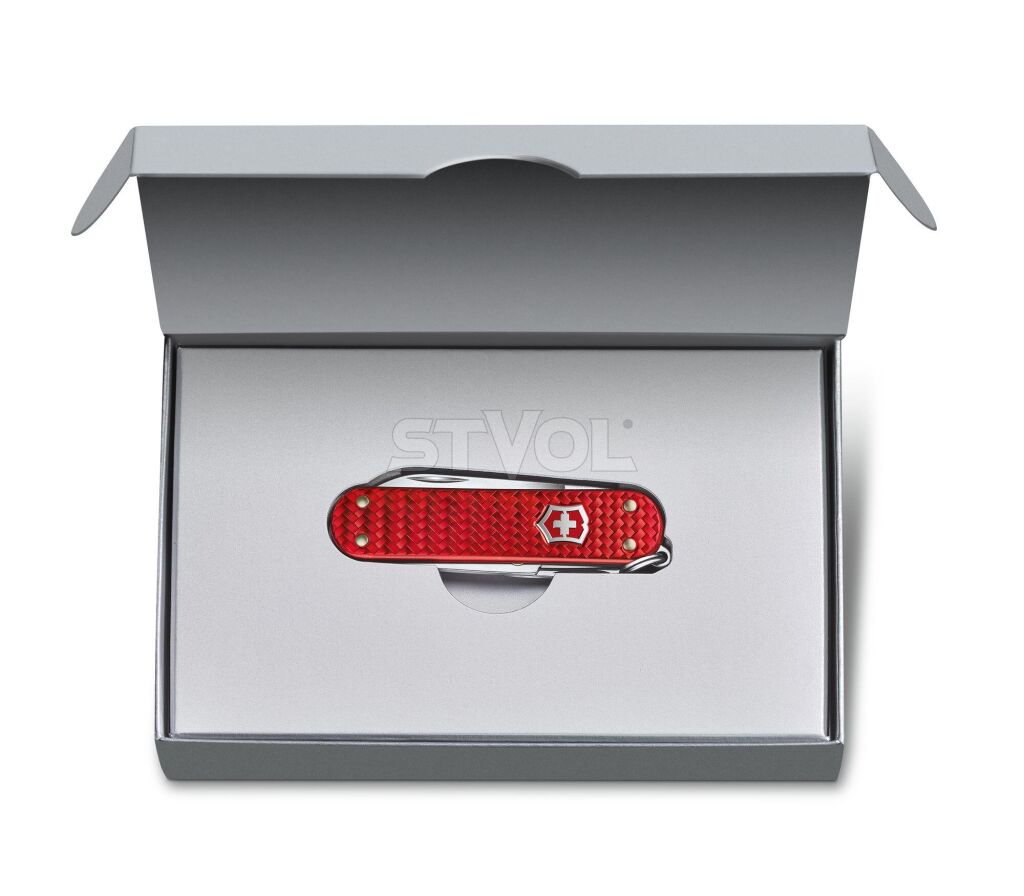 Ніж Victorinox Classic SD Precious Alox Iconic Red фото 4
