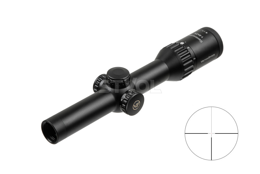 Прицел оптический Vector Optics Continental 1-6x24 (30 мм) illum. SFP