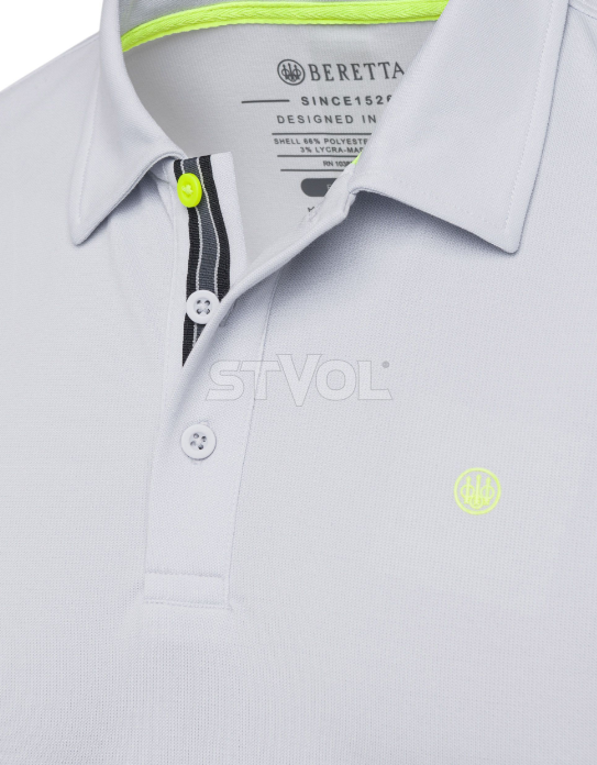 Футболка чоловіча Tech Corporate LS "Beretta" (ice grey) фото 3