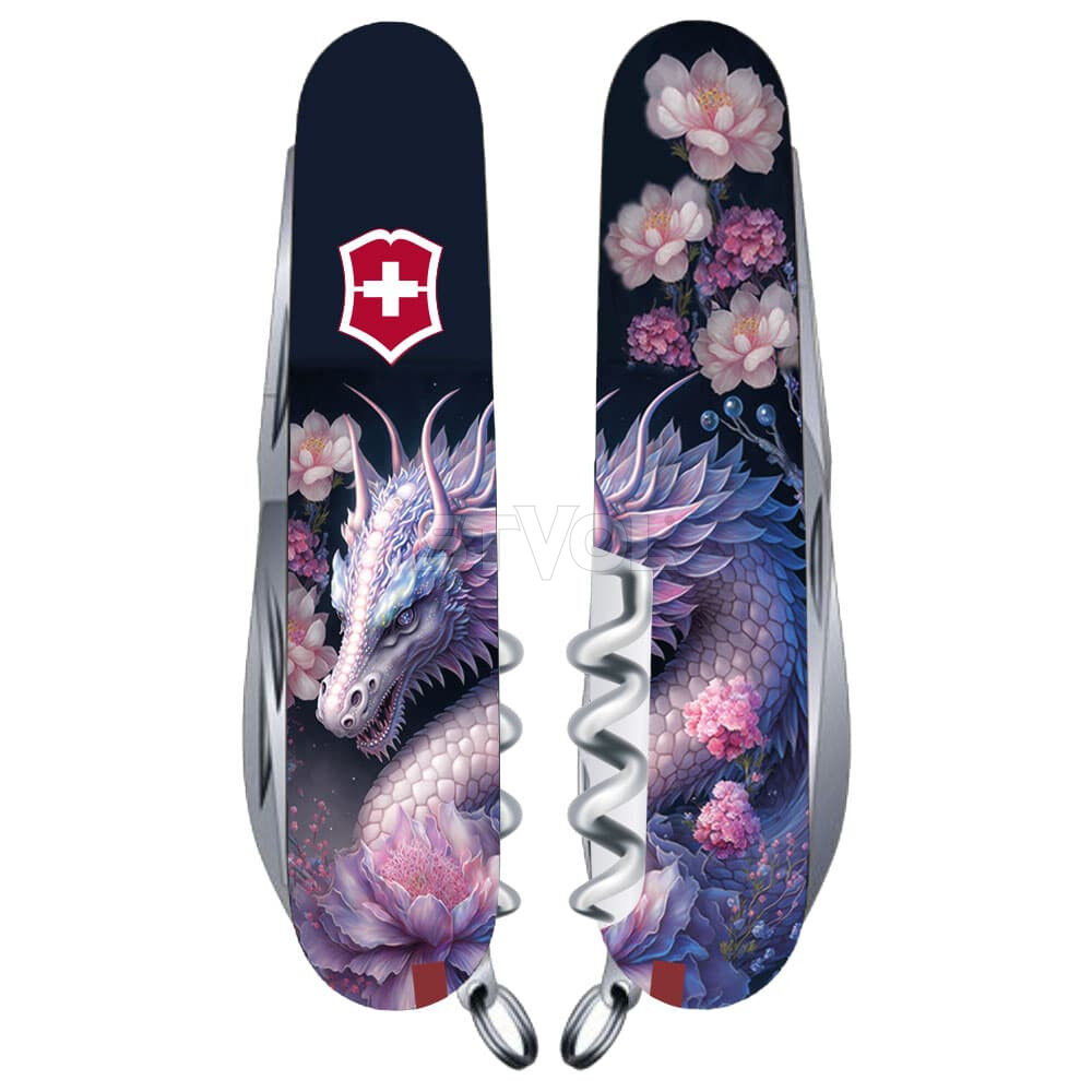 Ніж Victorinox Swiss Army Climber Zodiac Чарівний дракон фото