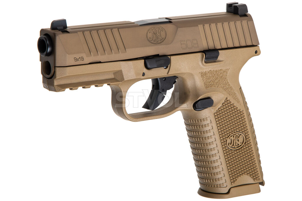 Спортивный пистолет FN509 FDE 9 мм coyote Фото 3