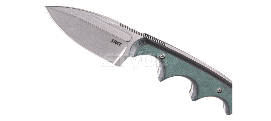 Ніж CRKT "Minimalist® Spear Point Green Black" фото 2