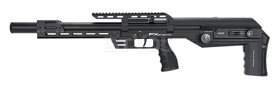 Пневматична редукторна гвинтівка FX Airgun Leopard Black STD Tube .177 кал фото