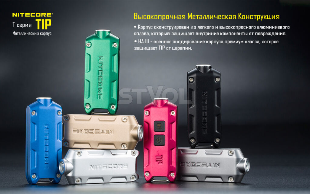 Ліхтар Nitecore TIP червоний фото 8