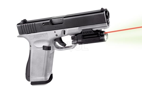 Лазерный целеуказатель LaserMax Spartan Combo (красный) Фото 3