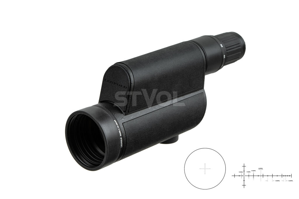 Труба підзорна Leupold Mark4 12-40x60 FFP TMR чорна фото