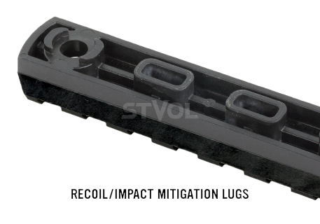 Планка Пікатінні Magpul Polymer 7 Slots M-Lok Systeme - Black фото 9