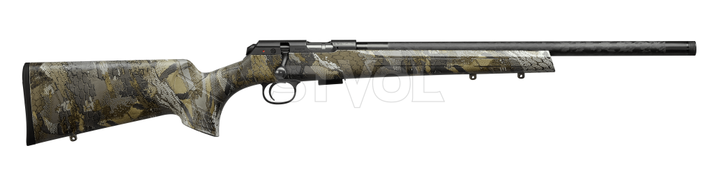 CZ457 CARBON CAMO, кал. 22LR, 525 мм, 1/2x20, Карабін мисливський з 5 заряд. магазином фото