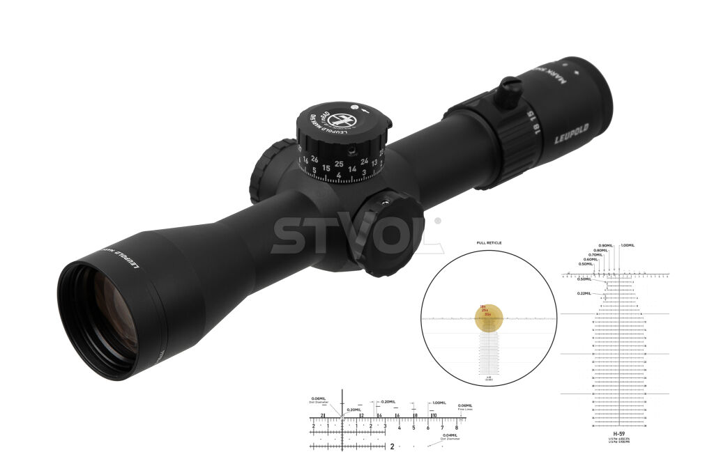 Приціл оптичний LEUPOLD Mark 5HD 3.6-18x44 (35mm) M5C3 FFP H59 фото
