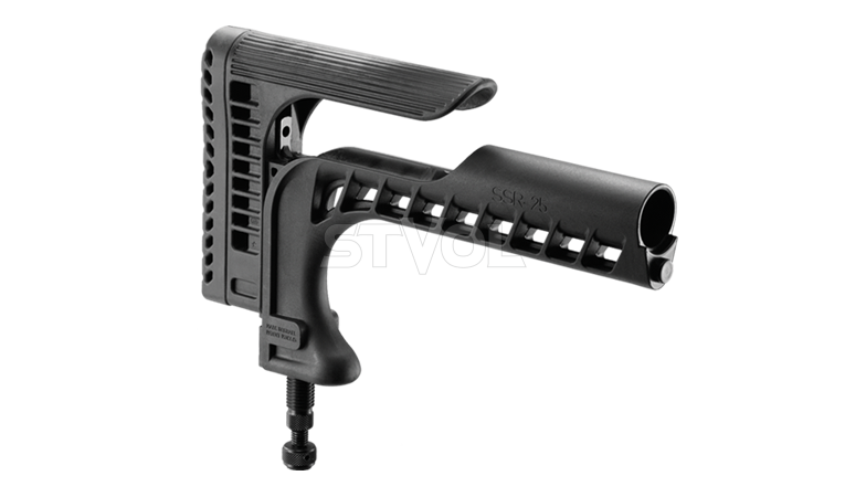 Приклад снайперский FAB для SR 25 / M16A2, черный