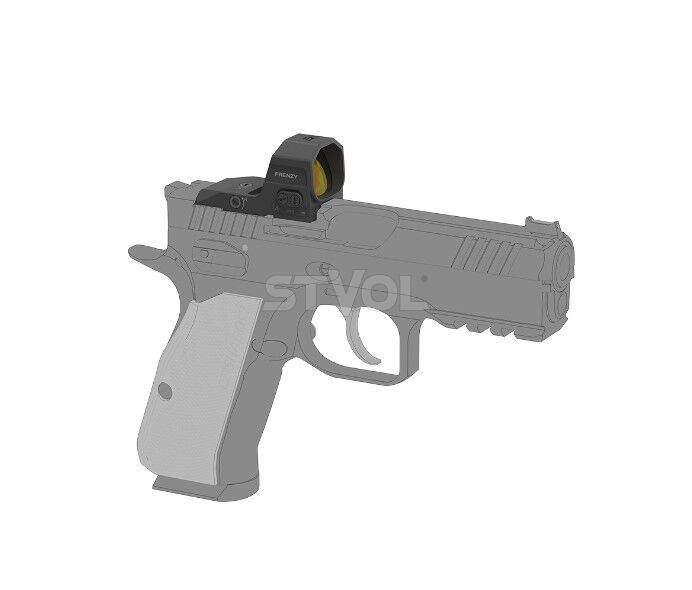 Прицел коллиматорный Vector Optics Frenzy FA 1x20x24 CZ P-10 / Shadow 2 OR 3 MOA фото 8