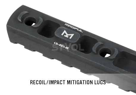 Планка Пікатінні Magpul Aluminum 9 Slots M-Lok System фото 9
