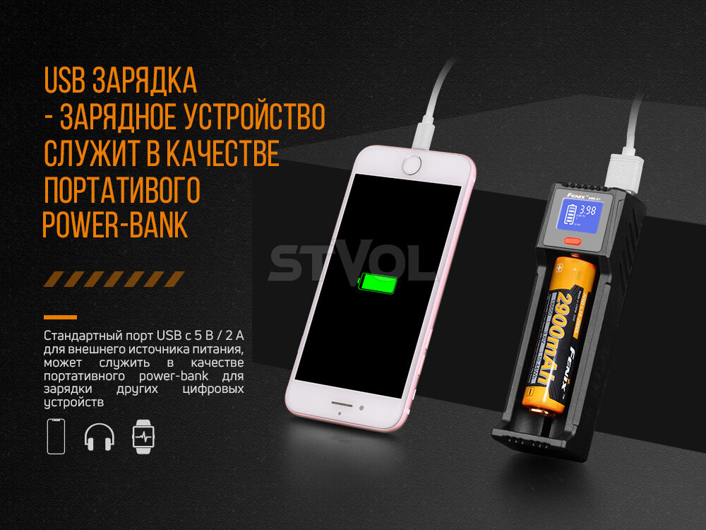 ARE-D1 Зарядное устройство Fenix ARE-D1 фото 8