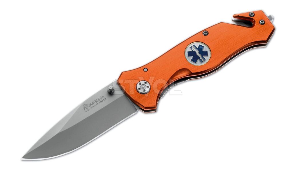 Ніж Boker Magnum "Medic" Клинок 8.5 см. Скл. фото