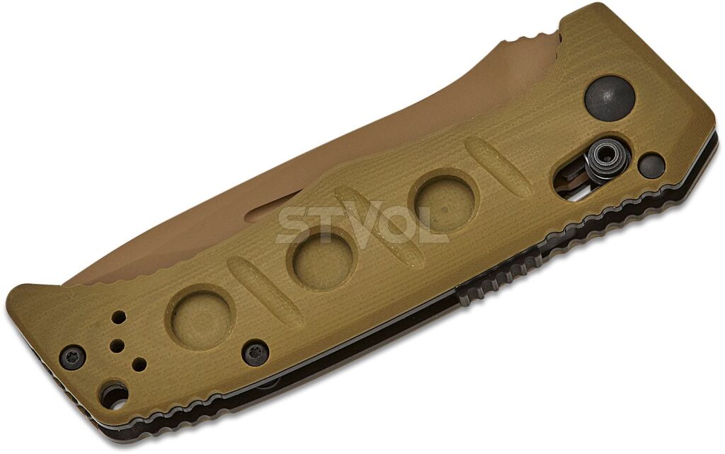 Ніж Benchmade "Sibert Mini Auto Adamas", олива фото 3