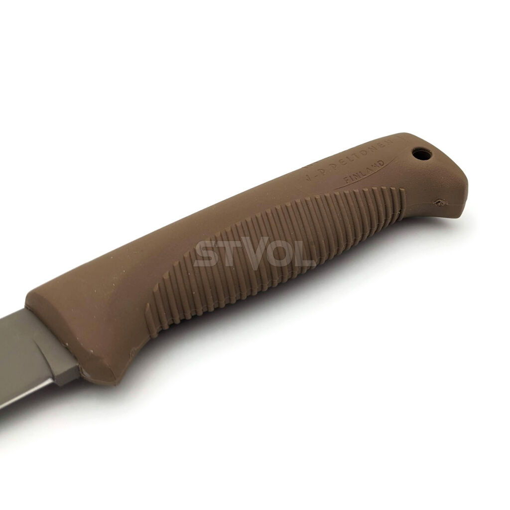 Нож Peltonen M95, покрытие cerakote FDE, coyote, coyote композитный чехол Фото 3