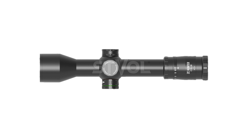 Прицел оптический ZC Hunter 1.7-12x50 (36 мм) MHR SFP illum. Ballostikturm Фото 6