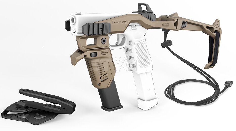2020NMG-ST-02 Конверсійний набір Recover Tactical коричневий для пістолетів Glock фото