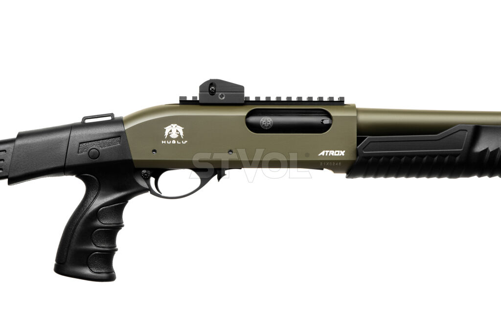 ATROX Tactic Khaki Telescopic Stock 12/47 см Ружье гладкоствольное Huglu 7+1 Уценка фото 2