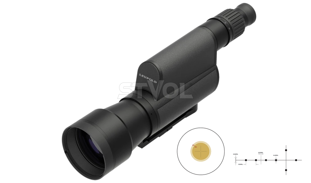 Труба подзорная Leupold Mark 4 20-60x80mm Mil Dot чёрная
