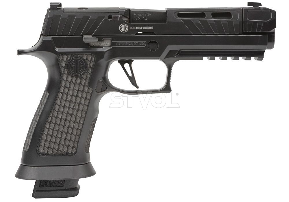 Пистолет спортивный Sig Sauer P320 Spectre Comp Blackout OR 9мм Фото 6