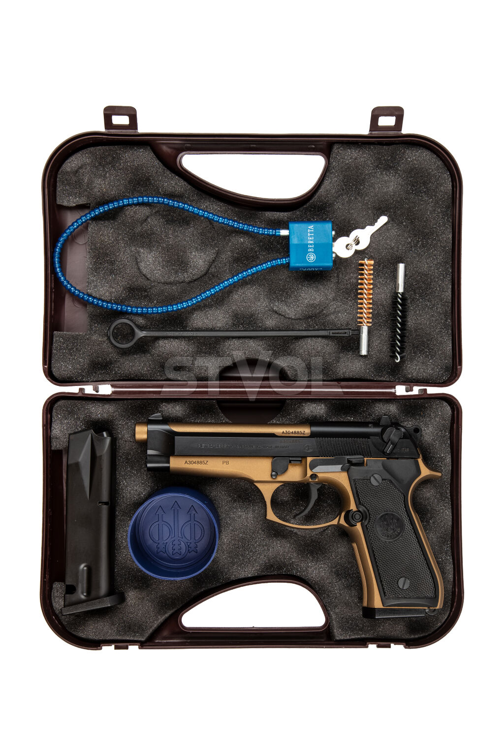 Пістолет спортивний Beretta 92FS PARA Cerakote Bronze 15 rds 9x19 фото 7