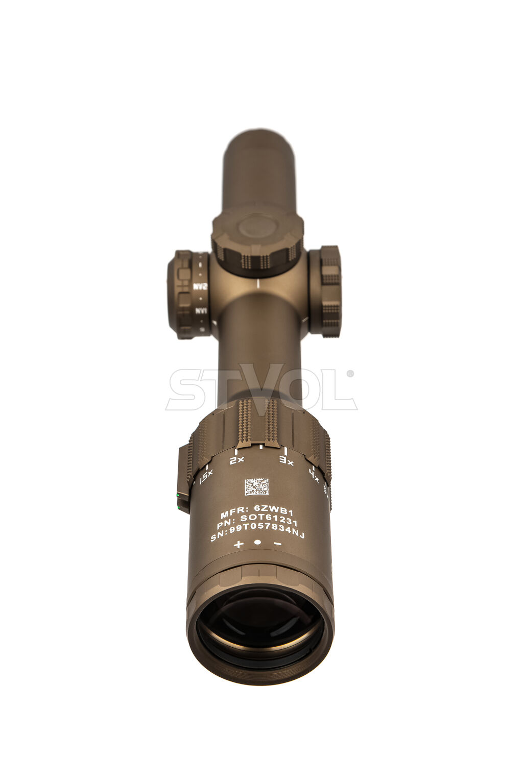 Приціл оптичний SIG Optics TANGO6T 1-6X24MM, 30MM, FFP, 556-762 HORSESHOE ILLUM, 0.2 MRAD, FDE фото 4