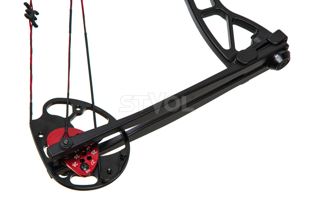 Лук блочний Ek Archery Rex 15-55 LBS чорний фото 2