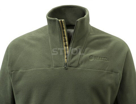 Кофта флисовая Half Zip "Beretta" (олива) Фото 3