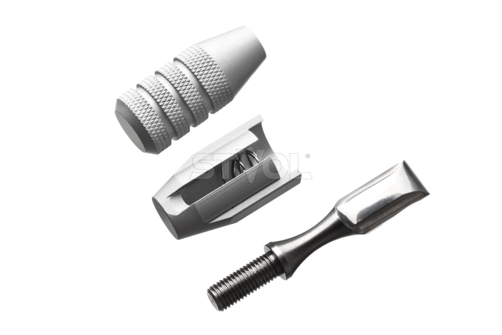 Комплект тюнінга Atlasworxs для Tikka T3х Knurled Silver фото