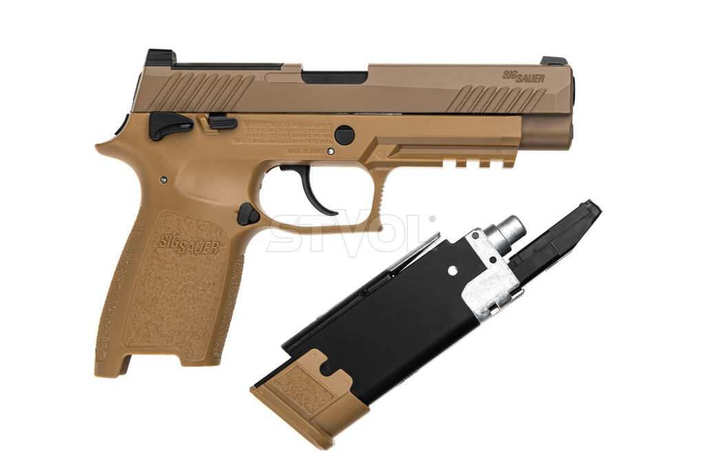 Пистолет пневматический Sig Sauer P320-M17 Blowback кал.177 Фото 3