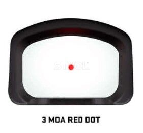 Прицел коллиматорный Sig Optics ROMEO-RS, PRO, 3 MOA DOT, BLACK Фото 6