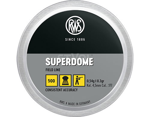 Кульки RWS SuperDome 0,54 гр.500 шт кал.4,5 мм фото