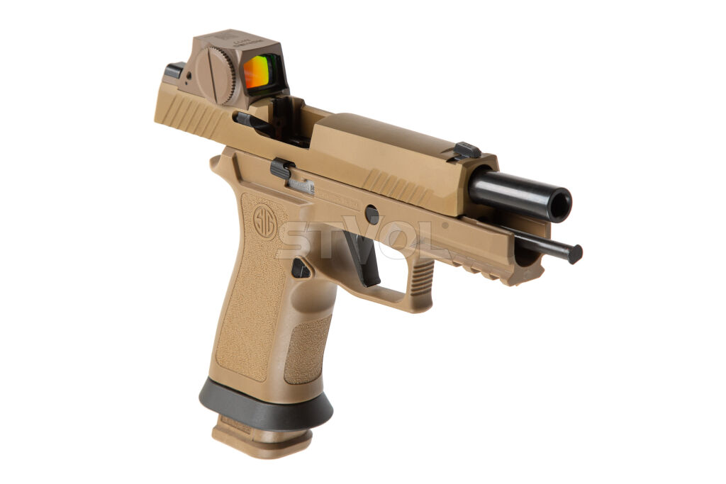 Пістолет спортивний Sig Sauer M17X 9MM, 4.7IN, X-SERIES, COY, ROMEOM17, (3) 21RD STEEL MAG фото 6