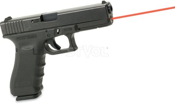 Лазерный целеуказатель интегрированный под Glock 17 Gen 4 (красный)
