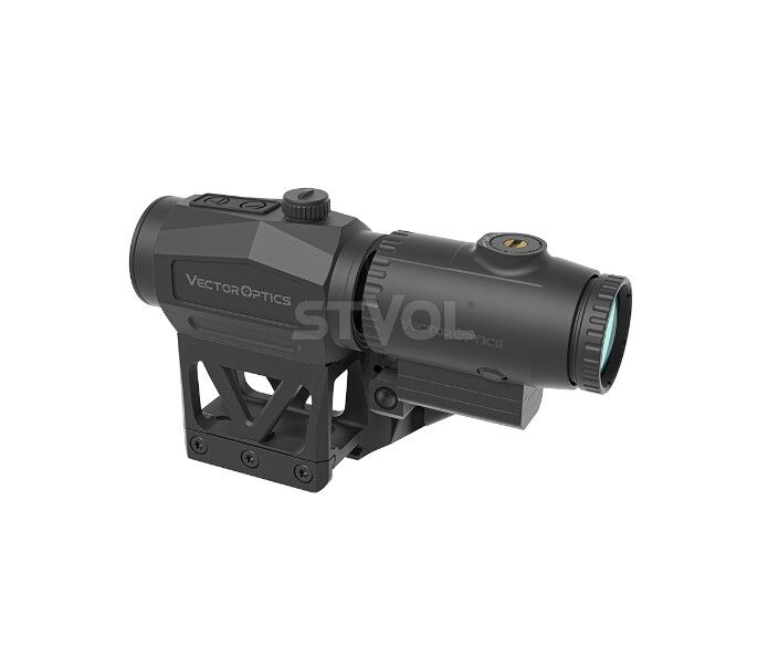 Комплект Vector Optics Scrapper 1x29 MRT + збільшувач Paragon 3x18 з інтегрованим кріпленням фото 4