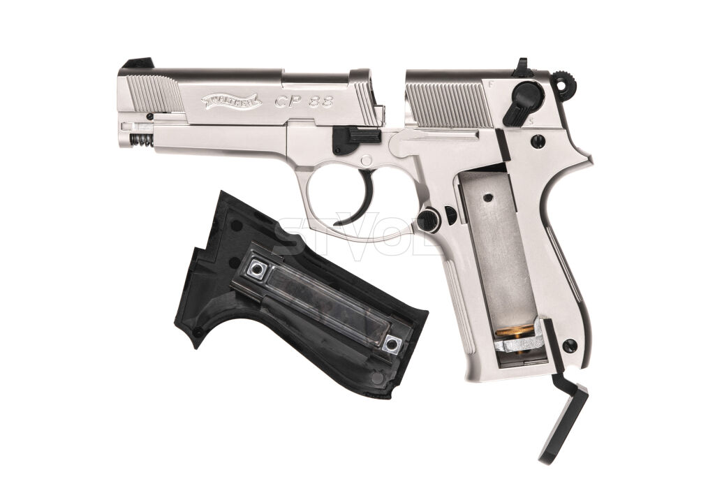 Пневматический пистолет Umarex Walther CP88 nickel кал.4,5мм Фото 2