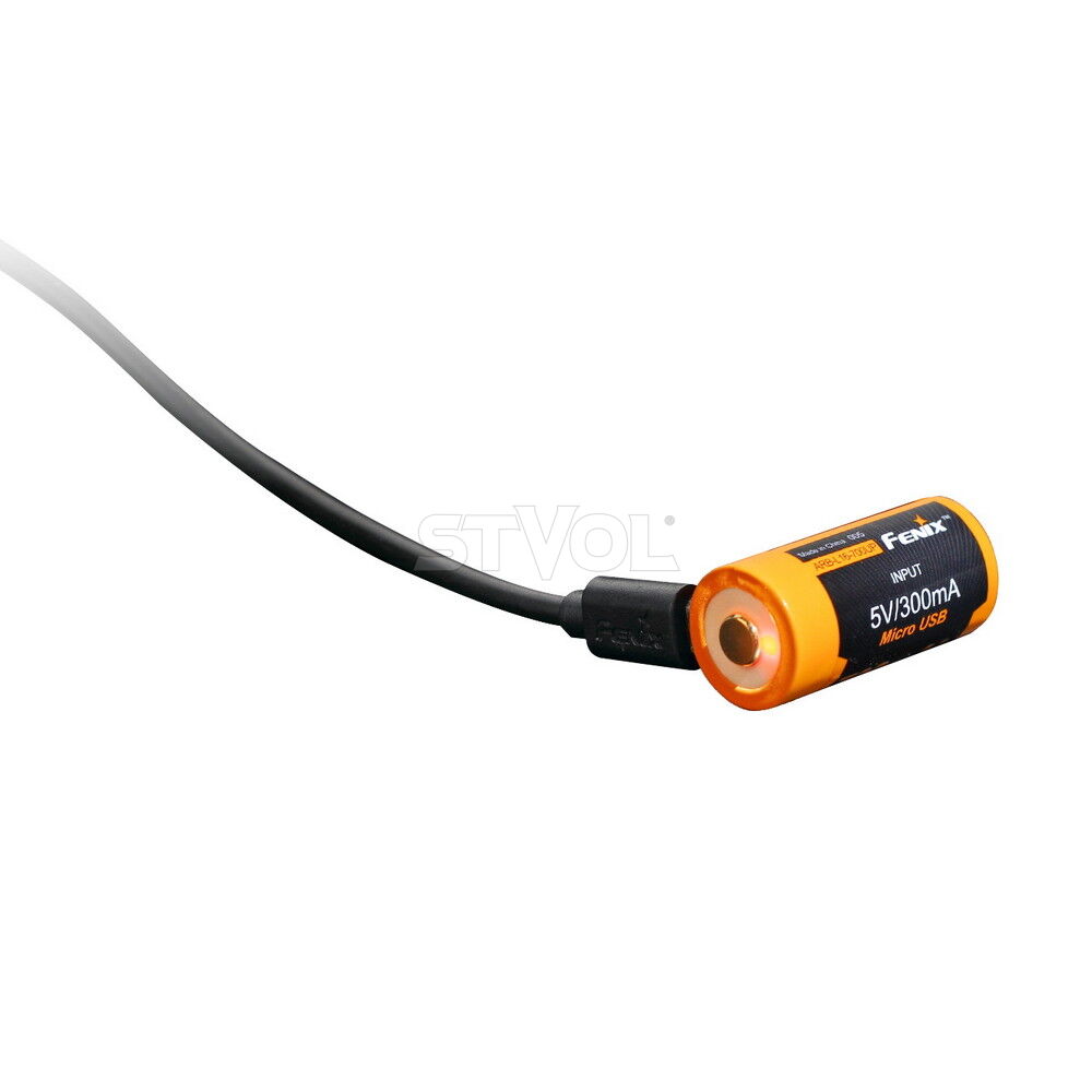 ARB-L16-700UP Акумулятор 16340 Fenix 700 UP mAh Li-ion micro usb зарядка Фото 5